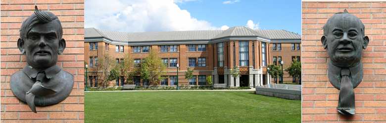 Deschutes Hall and Gargoyles