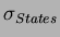 $\displaystyle \sigma_{States}$