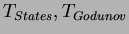 $T_{States}, T_{Godunov}$