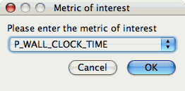 Setting Metric of Interest